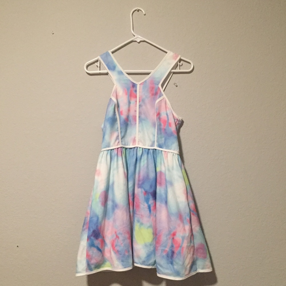 Tea n Cup pastel tie dye dress